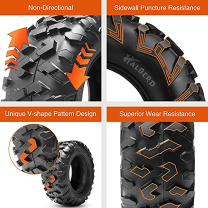 HALBERD ATV Tire, 30x10R14, 10PR All Terrain - size: 30x10R14