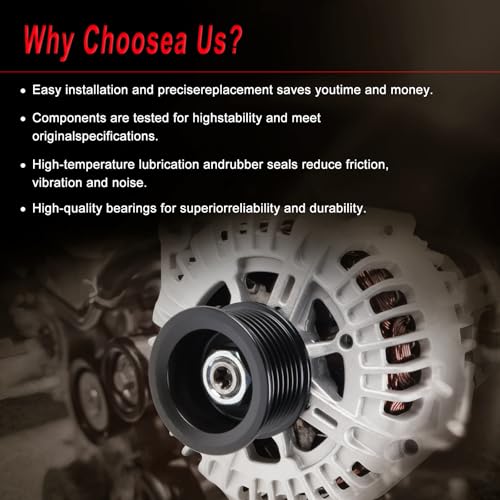 Alternator Compatible with Armada 07-15, Frontier 08-19 - size: Armada 07-15
