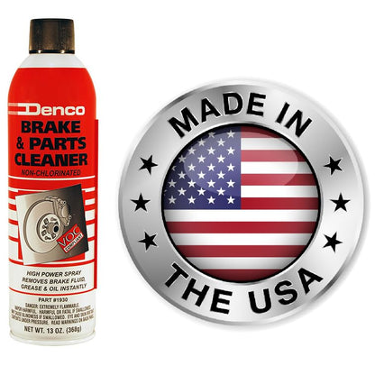 Denco 1930-50 Brake Cleaner, 50-State, Non-Chlorinated, 13oz, 176-Pack - size: 13 Ounce (Pack of 176)