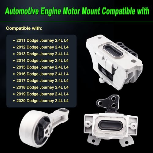 Engine Motor Mount Compatible with 2011-2020 Journey 2.4L - size: 2011-2020 Journey 2.4L