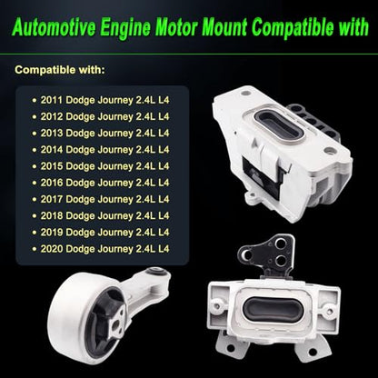 Engine Motor Mount Compatible with 2011-2020 Journey 2.4L - size: 2011-2020 Journey 2.4L