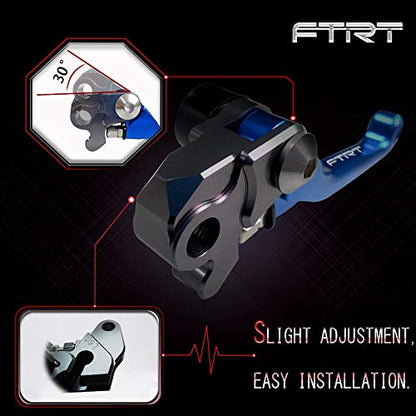 Pivot Dirt Bike Brake Clutch Levers Compatible with TTR125 L LE LW 00-18/ TTR250 93-13/ XT250X 06-16/ Tricker 04-16/ DT230 Lanza 97-13/ WR250R WR250X 07-17/ SEROW225 SEROW250 1986-2016, Blue - color: Blue, size: TTR125/ TTR250/ XT250X/ DT230/ WR250R/SEROW
