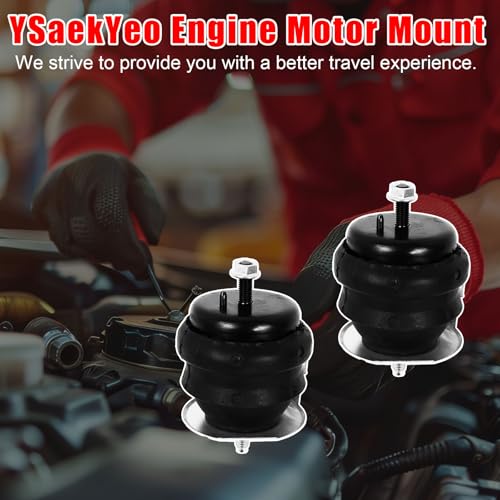 2 Pcs Engine Motor Mount set Compatible with Cadillac CTS 2003-2014 - size: A5455HY