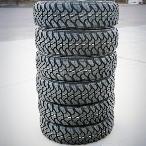 6 x Accelera M/T-01 LT235/85R16 120/116Q Mud Terrain E (10 Ply) Tires