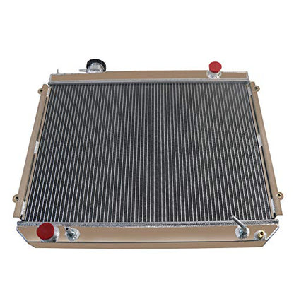 ALLOYWORKS 3 Row All Aluminum Radiator For 1995-2004 Toyota Tacoma 2.4L 2.7L 3.4L L4 V6 AT/MT