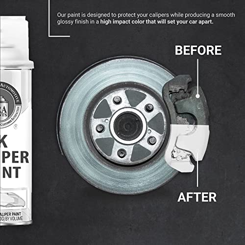 ERA Paints 2K Brake Caliper Spray Paint – Pink | High-Gloss Finish, 500°F Heat & Chemical Resistant | Chip-Resistant 12 oz Aerosol | Made in USA - color: Pink Caliper Paint