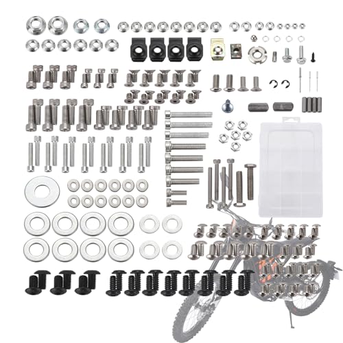 Light Bee Motorcycle Full Body Screws Fairing Bolts Kit Body Screws Nuts for Light Bee Sur-Ron Sur Ron S X260 X160 X260 X160 Electric Bike