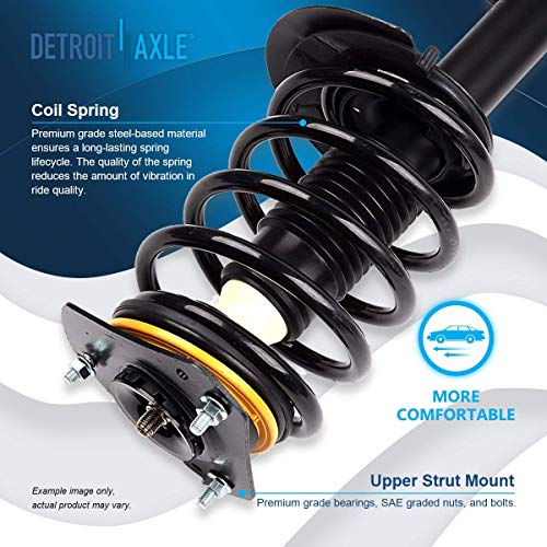 Detroit Axle - Front 4pc Struts Kit for 2002-2007 Buick Rendezvous - size: 4QS2400016/Sway Kit