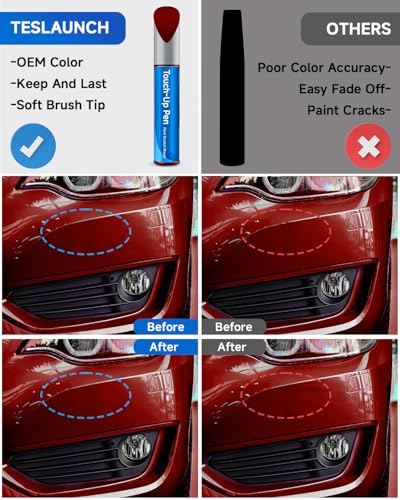 GPJ/WA434B Cajun Red Touch Up Paint Compatible with Chevrolet GMC Buick Cadillac Exact Match Touch Up Paint Car Scratch Repair - color: Cajun Red(GPJ/WA434B) compatible with Blazer/Bolt/Colorado/Cruze/Equinox/Impala-models/Malibu/Silverado/Sonic/Traverse/