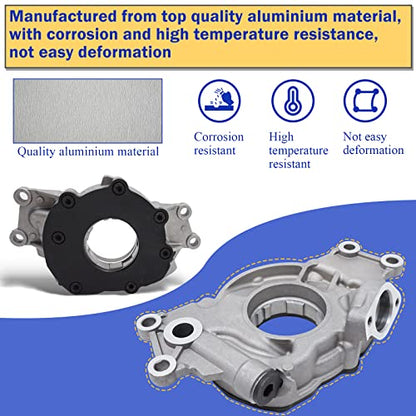 High Volume Oil Pump for Select Chevy GMC Cadillac Hummer 4.8L-6.2L Models
