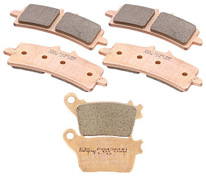 EBC Brakes EBPCK1004 Complete Double-H Sintered Brake Pad Change Kit