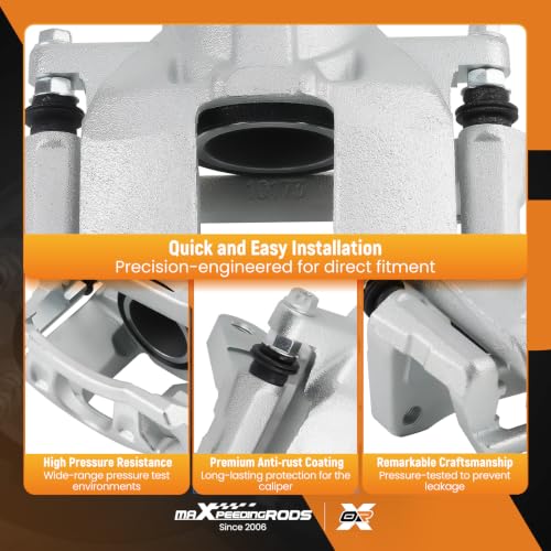 maXpeedingrods for 18-B5045 Front Brake Calipers with Brackets for Chrysler - size: 18-B5045