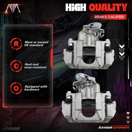18B5262 18B5263 Rear Left&Right Disc Brake Caliper Assembly Set - color: Rear Left & Right