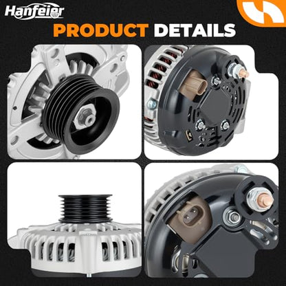 11113N Alternator for Chrysler Dodge 300 Charger Magnum 2005–2007 - size: 11113