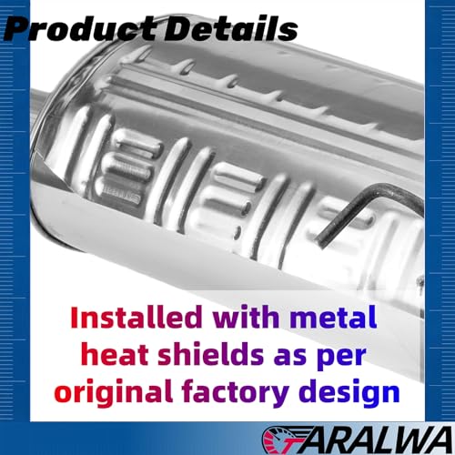 Direct Fit Exhaust Muffler For 2002-2006 Honda CR-V 2.4L,CRV2 - size: 2002-2006 Honda CR-V 2.4L