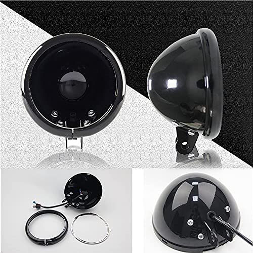 5 3/4 Inch Motorcycle LED Headlight Mount Bucket 5.75 Inch LED Headlight Housing Bucket for Motorcycle