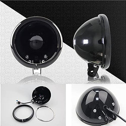 5 3/4 Inch Motorcycle LED Headlight Mount Bucket 5.75 Inch LED Headlight Housing Bucket for Motorcycle