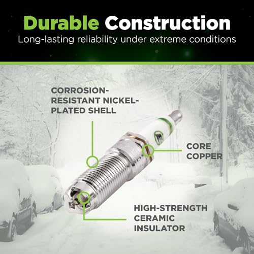 E3 Spark Plugs E3.74 Durable, High-Performance, and Versatile Premium Auto Spark Plug with Patented DiamondFire Technology, Pack of 1