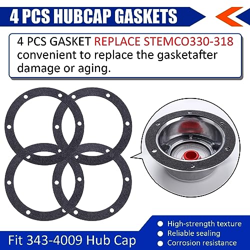 CheeMuii 4Pack 359-5995 Hub Cap Window Covers Kit Fit for 343-4009 Hub Cap - size: 3.5 Inches