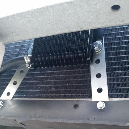 Oil Cooler Metal Mounting Bracket Kit used for 3/4 inch Coolers Compatible LPD47391 Low Pressure Drop 40k Transmission Oil Cooler