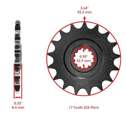 Caltric Green O-Ring Drive Chain and Sprockets Kit Compatible With Kawasaki ZX1000 Ninja ZX10R 2004 2005 2011-2016 Green
