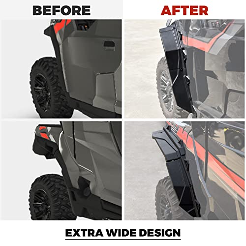 SAUTVS Front & Rear Fender Flares for Polaris General 1000/4 1000 2016-2026