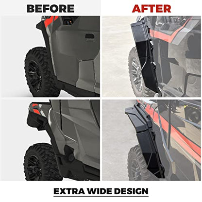 SAUTVS Front & Rear Fender Flares for Polaris General 1000/4 1000 2016-2026