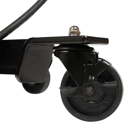 AFF Telescoping Transmission Jack - Truck Transmission Floor Jack with Universal Head and Wide Base (Multiple Weight Capacities) - size: 1,100 lbs Capacity, style: Air Assist