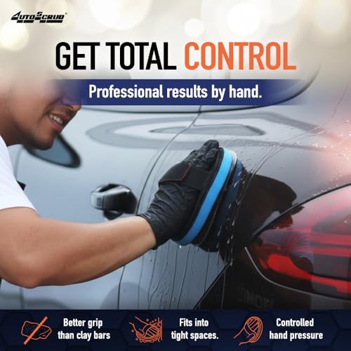 Nanoskin AUTOSCRUB Hand Strap for Surface Prep, 5.75" - style: Hand Applicator