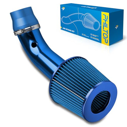PHILTOP 3“ Universal Cold Air Intake Kit - Blue