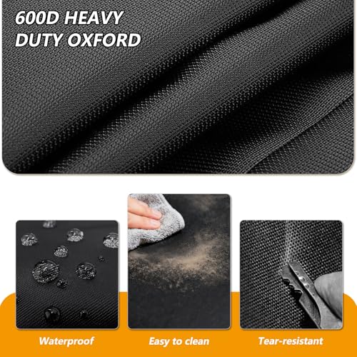 Full Enclosed Motorcycle Cover with Reflective Strips,104"W x 43"D x 59"H - size: 104"W x 43"D x 59"H