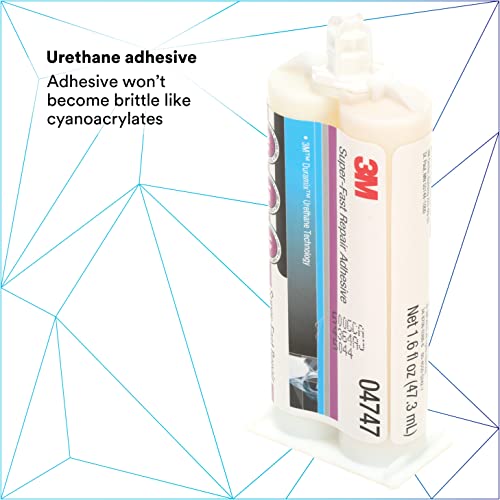 3M 04747-12PK Duramix Super Fast Adhesive - 50 ml (Pack of 6) - size: 12