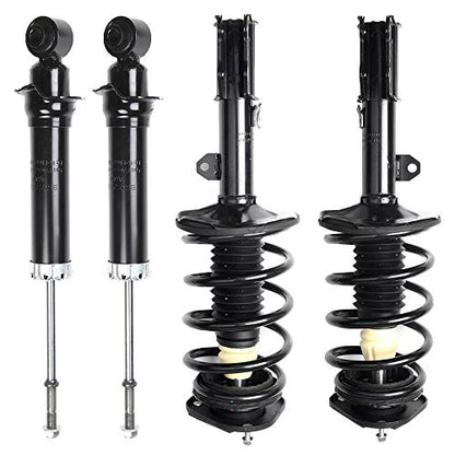 Front & Rear Complete Struts Shocks Assembly w/Coil Spring Fit for Toyota for Matrix 2003-2008 for Pontiac for Vibe 2003-2006