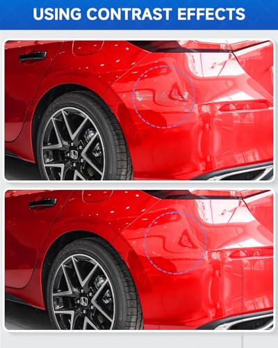 R-513 Rallye Red Touch Up Paint Kit Compatible with Honda Exact Match Car Scratch Repair Touch Up Paint Kit - color: Rallye Red(R-513) compatible with Civic/Element