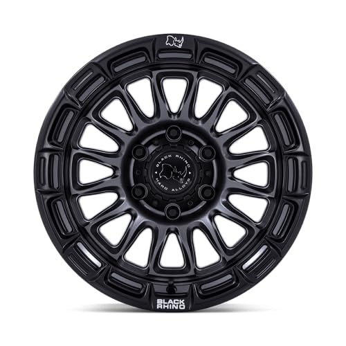 Black Rhino Hard Alloys RIVAL 17X9 5X5.0 4.53-12mm MATTE GUNMETAL W/MATTE BLK-LP - BR025AB17905012N - color: MATTE GUNMETAL W/ MATTE BLK-LP, size: 17X9, 5X5.0, 4.53, -12mm
