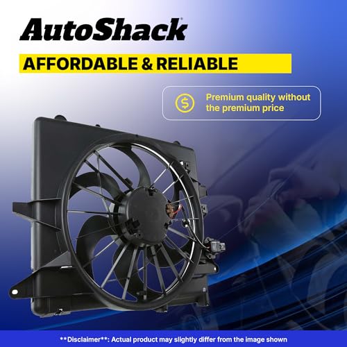 AutoShack Radiator Cooling Fan Assembly, 1pc