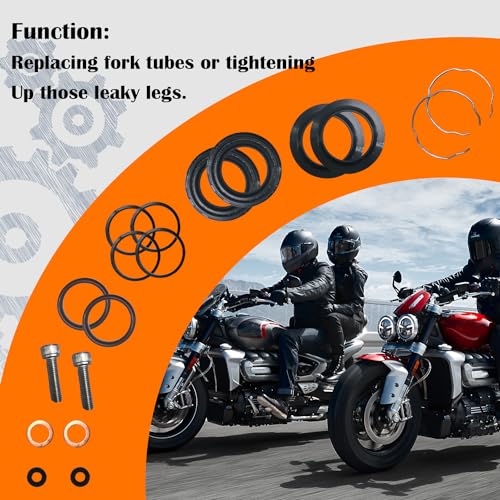 39mm Fork Seals Kit for Harley Sportster 88-15 & Dyna 91-05 495607