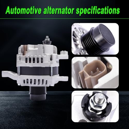 160 Amp Alternator Compatible with 2009-2020 Journey 2.4L L4 - size: 2009-2020 Journey 2.4L