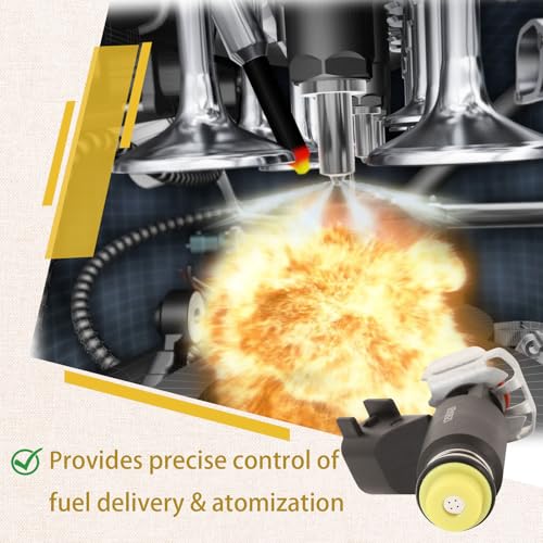 Compatible with/GM 2002-2006 Vortec 5.3 Flex Fuel Injectors