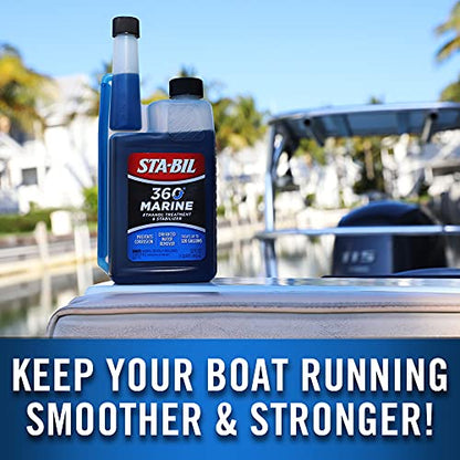 STA-BIL 360 Marine Fuel System Treatment, 32 oz - size: 32 oz.