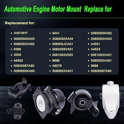 Engine Motor Mount Compatible with 2001-2005 Pilot 3.5L - size: 2001-2005 Honda Pilot 3.5L V6