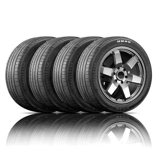 Set of 4 Travelstar UN66 245/60R18 105V High Performance CUV/SUV Tires - size: 245/60R18 (SL)