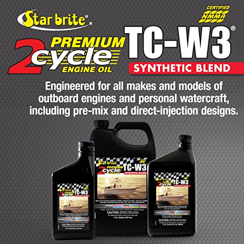 STAR BRITE TCW3 2-Stroke Engine Oil Synthetic Blend - style: 32 oz