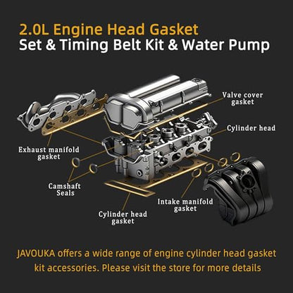 Head Gasket Set with Timing Belt Kit, 2.0L for Elantra for Tucson - style: for Elantra 2.0L 2007-2012
