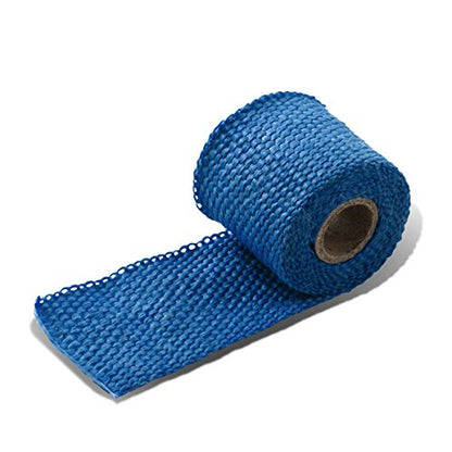 Auto Dynasty 5-Feet Exhaust Header/Catback/Turbo Manifold/Downpipe Heat Wrap (Blue) - color: Blue, size: 5-Feet