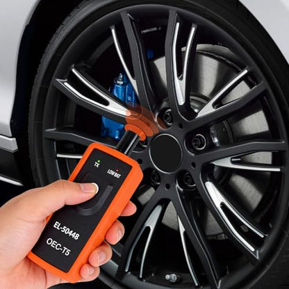 EL-50448 TPMS Relearn Tool, Tire Pressure Monitor Sensor Activation Reset Tool OEC-T5 for Most Series Vehicles OEC-T5 TPMS System Programming Training Activation Tools (Orange)
