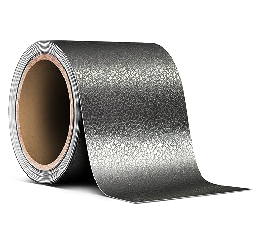 VViViD Black Soft Leather Automotive Air-Release Adhesive Vinyl Pinstripe Tape Roll (3 Inch x 20ft) - size: 3” x 20ft