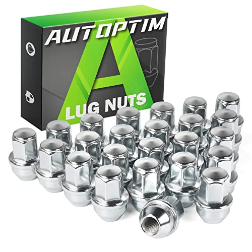 AUTOPTIM M14x1.5 OEM Lug Nuts - 24 Pcs Chrome for Ford Factory Style Wheel - color: Chrome, size: M14x1.5, style: 24 Pcs