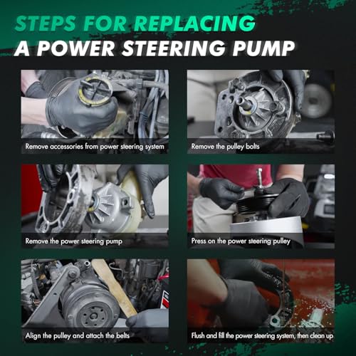SCITOO Power Steering Pump Compatible with for TOYOTA for TACOMA