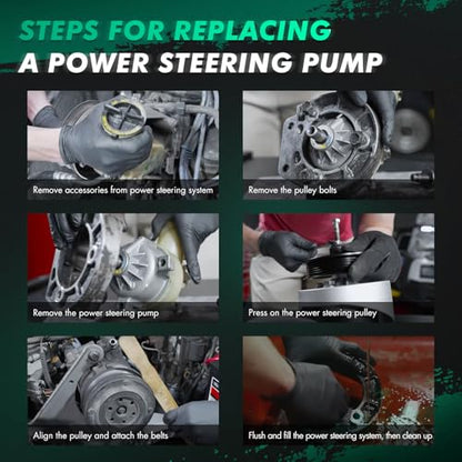 SCITOO Power Steering Pump Compatible with for TOYOTA for TACOMA